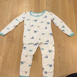 Kyte Baby Dragon Pajamas Size 3T
